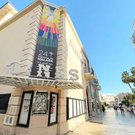 Céntrico Muy Luminoso, Junto Al Teatro Y Con Vistas A La Alcazaba Appartamento Málaga
